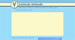 Desktop Screenshot of latitudeattitudegulfshores.com