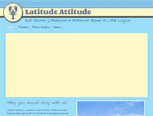 Tablet Screenshot of latitudeattitudegulfshores.com